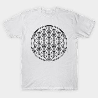 Flower Of Life Outline T-Shirt